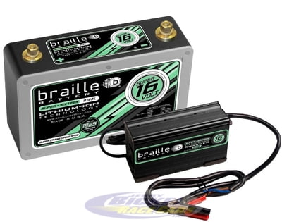 Braille Super 16 Volt Lithium Battery Combo B168LC-SD